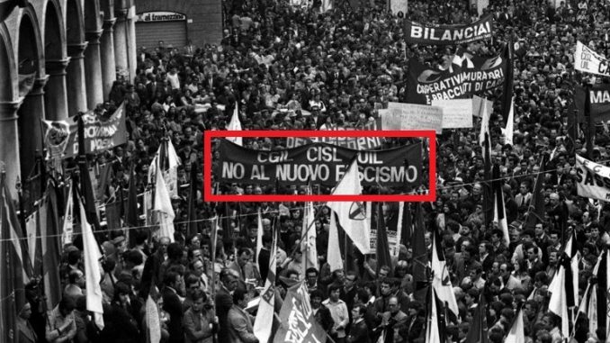 Provincia di Modena- no al nuovo fascismo 1978